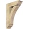 Ekena Millwork Thorton Traditional Rough Sawn Bracket w/ Offset Brace, Douglas Fir, 8"W x 24"D x 36"H BKT0806X24X36THR01RDF - alternate 1